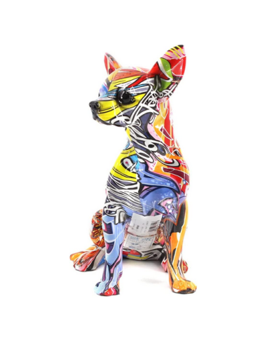Figura Perro Chihuahua  25 cm de alto